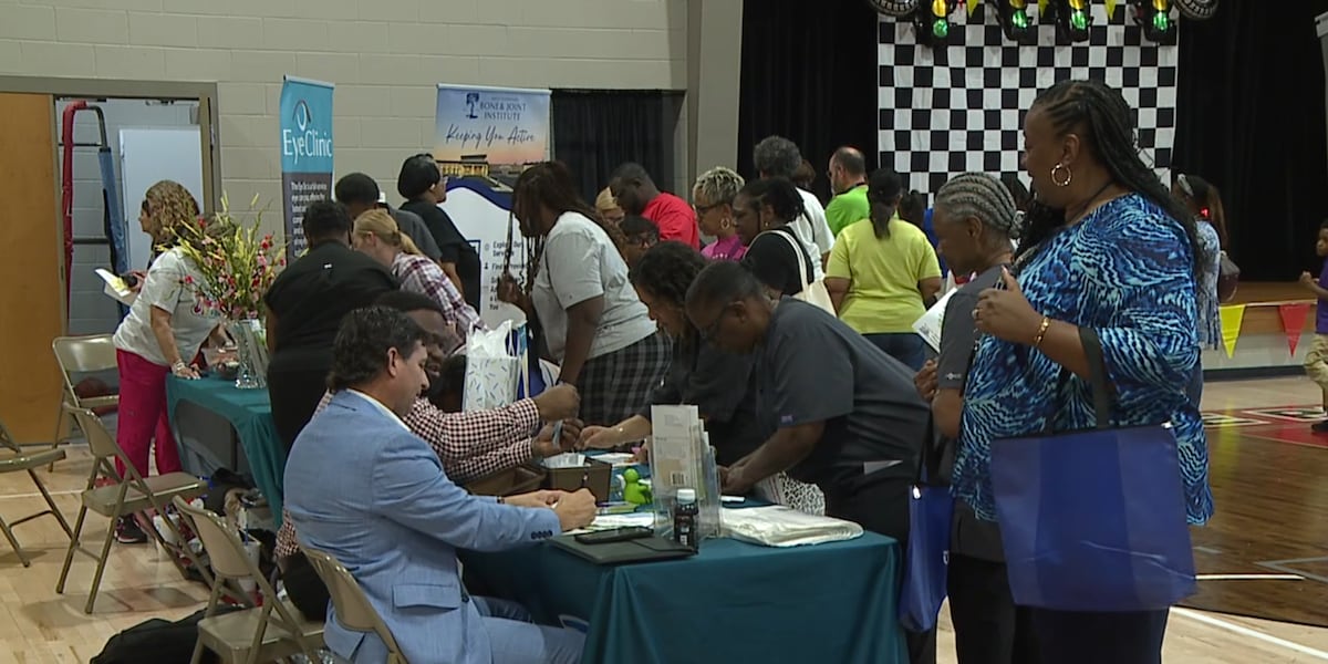 Local educators attend health fair aimed at wellness
