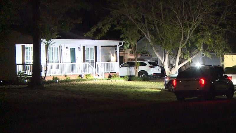 Officer present outside residence in Oakfield.